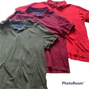 Nautica polos, set of 3, mens large